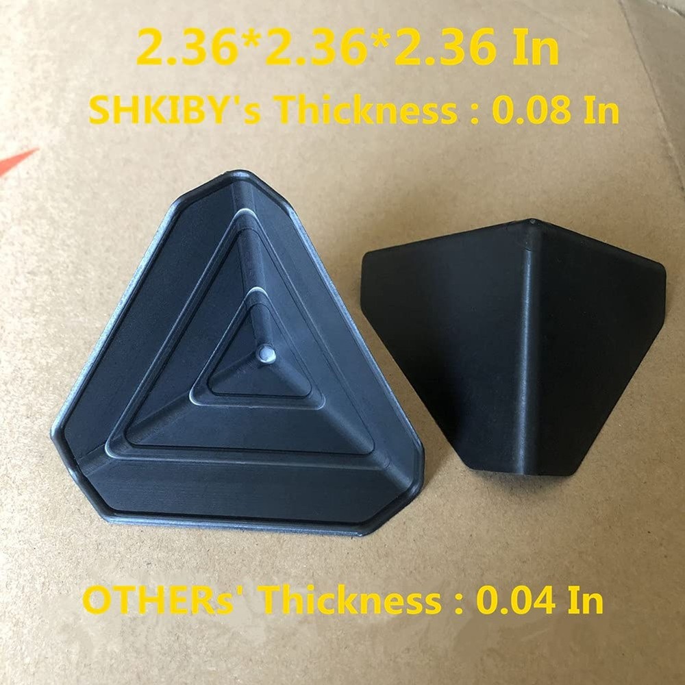 80 Pack Shipping Box Corner Protectors Plastic Packaging Edge Protectors Cart