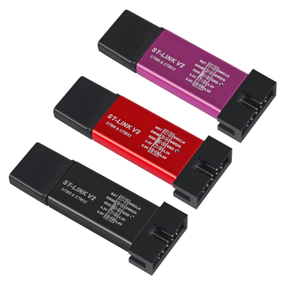 Shutao 5Pcs ST Link V2 Programming Unit Mini STM8 STM32 Emulator Downloader...