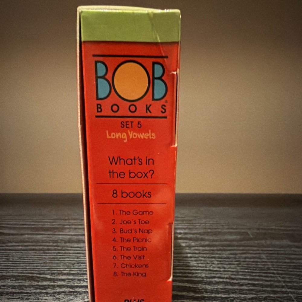 Bob Books Set 5 Long Vowels Stage 3 Developing Reader Boxed Set