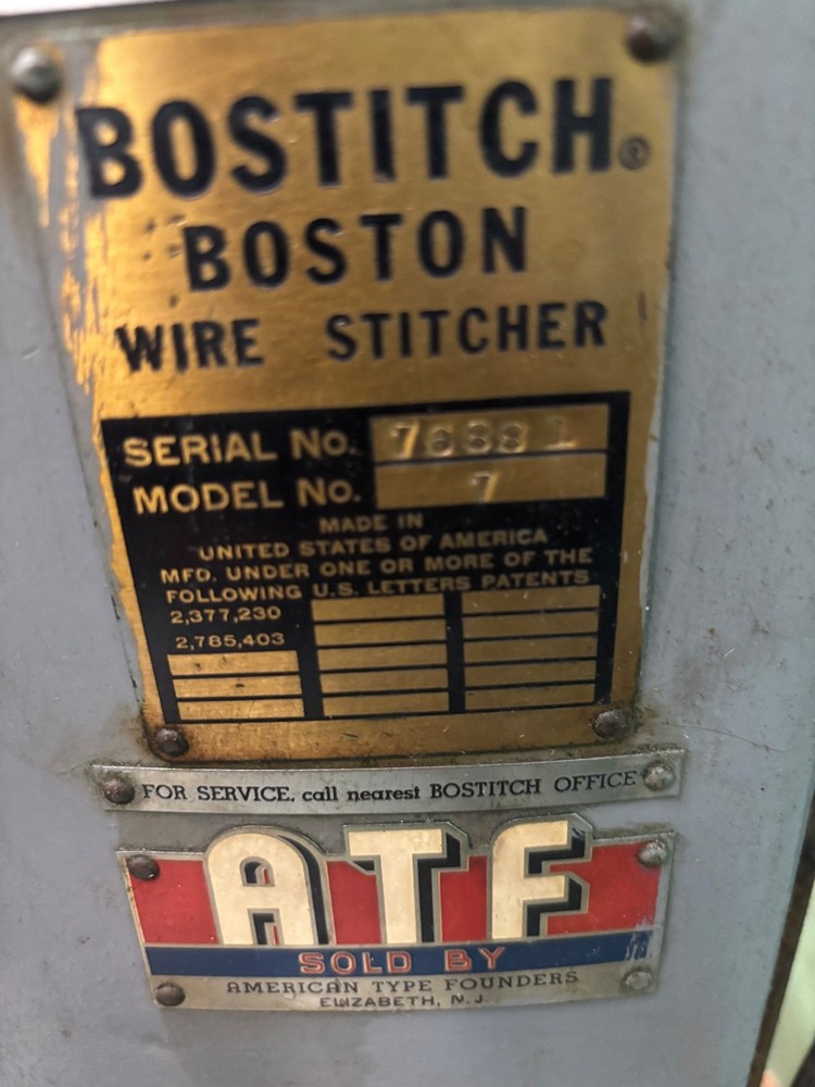 Bostitch Boston Wire Stitcher No 7 Heavy-Duty