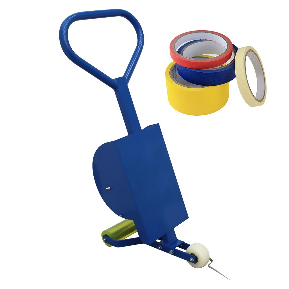 Ground-Level Tape Marking Machine Road Marking Tape Applicator Paste Ground Car