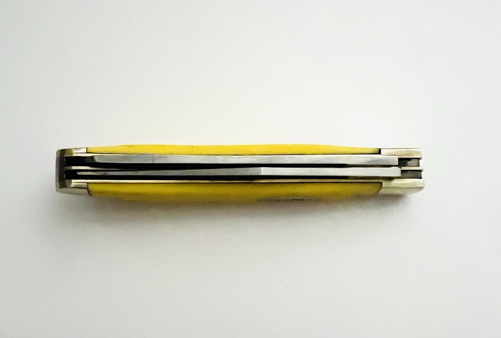 Schrade Old Timer Pocket Knife | Yellow | Model 940TY
