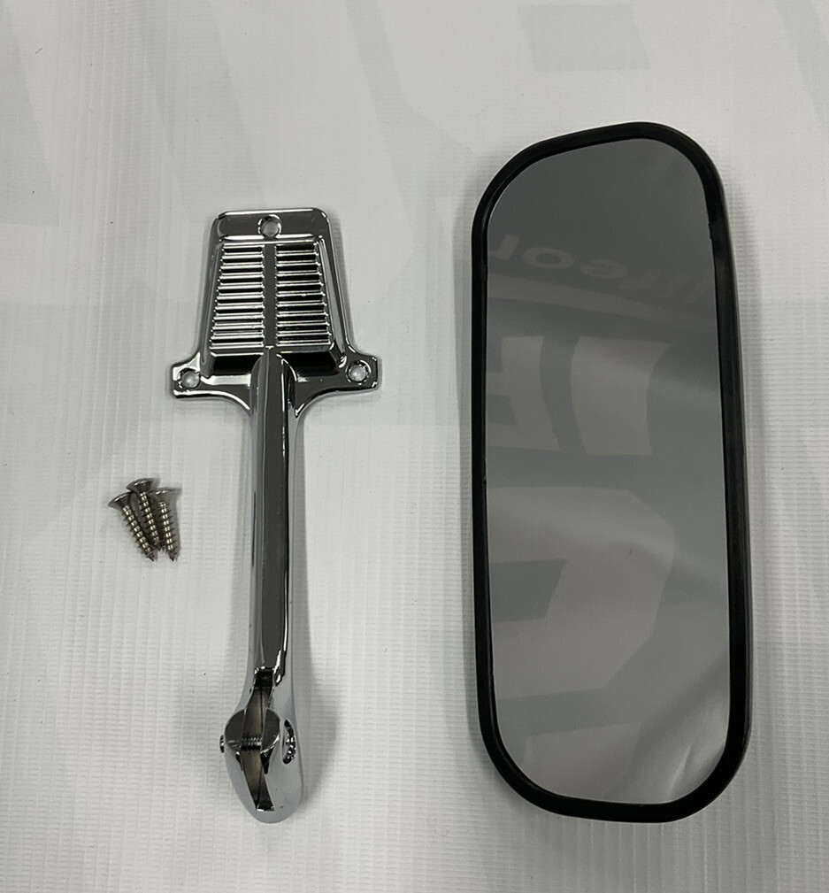 1960-71 Chevy/GMC C10 Truck Interior Chrome Rear View Mirror & Bracket New