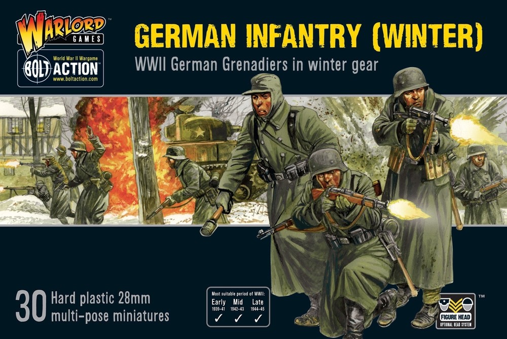 German Infantry (Winter) Bolt Action Warlord