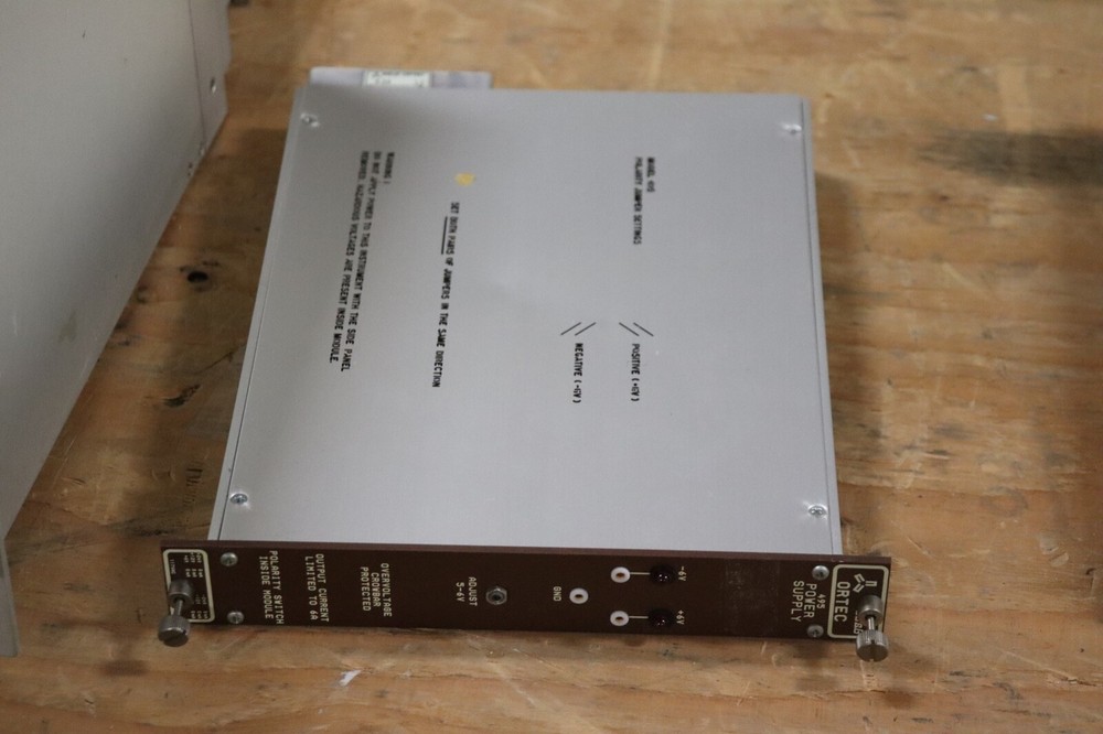ORTEC EG&G NIM computer module model  495 power supply