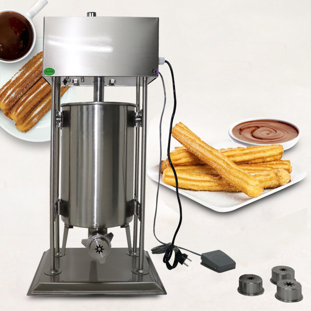 Stainless Donuts Maker Machine Latin Fruit Machine Electric Dough Sticks Machine