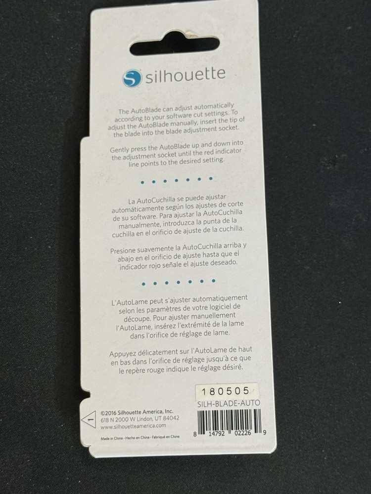 NIB Silhouette Auto blade 1