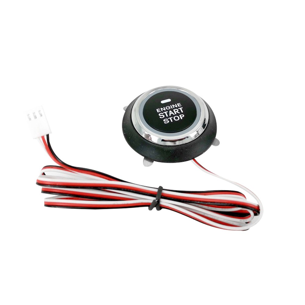 12V Car Engine Push Start Stop Button Ignition RFID Keyless Remote Alarm Y6D2