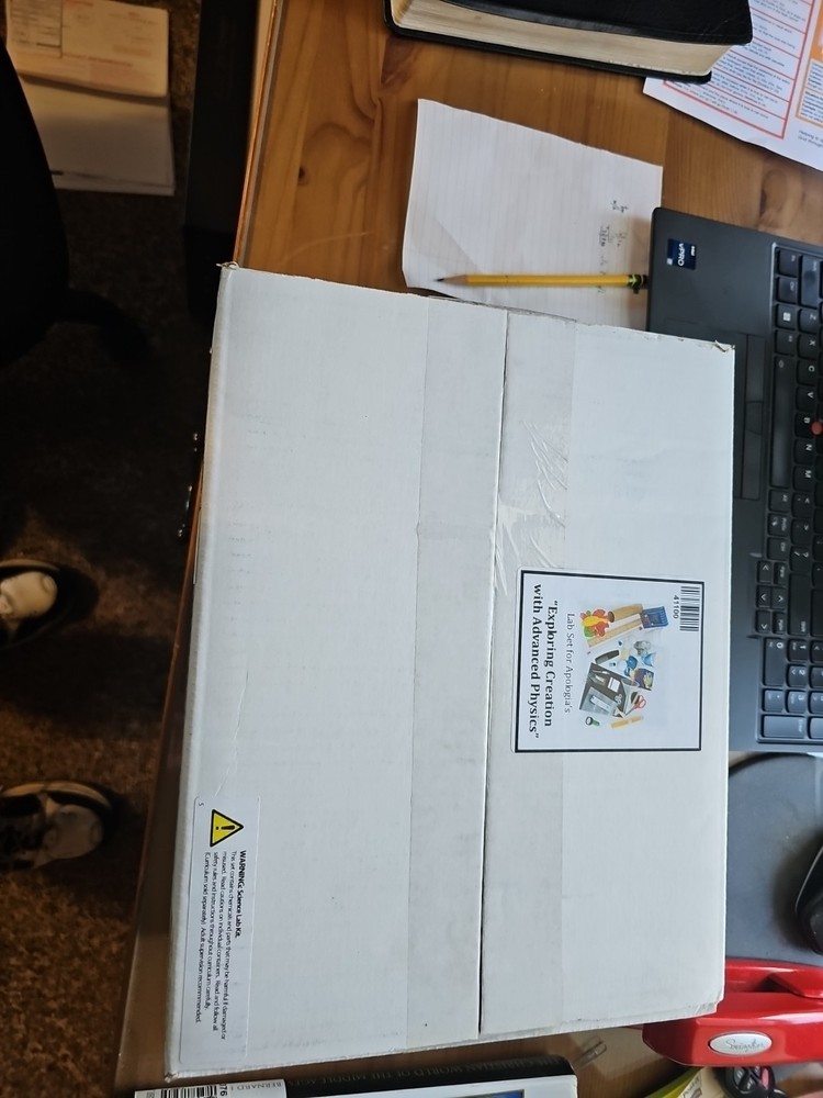 Lab Set For Apologia's Exploring Creation Advanced Physics - Unopened