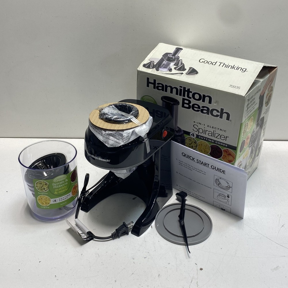 Hamilton Beach Electric Spiralizer