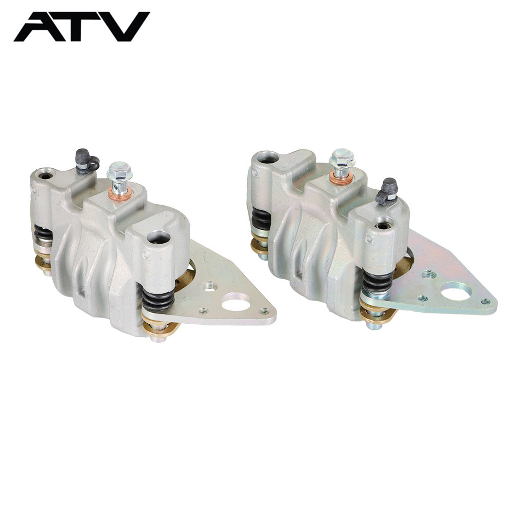 Front Brake Calipers W/Pads For Polaris Ranger 800/ Crew/ XP 2010 2011 2012-2015