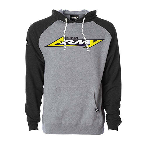FACTORY EFFEX SUZUKI ARMY PULLOVER/ HEATHER-BLACK XL