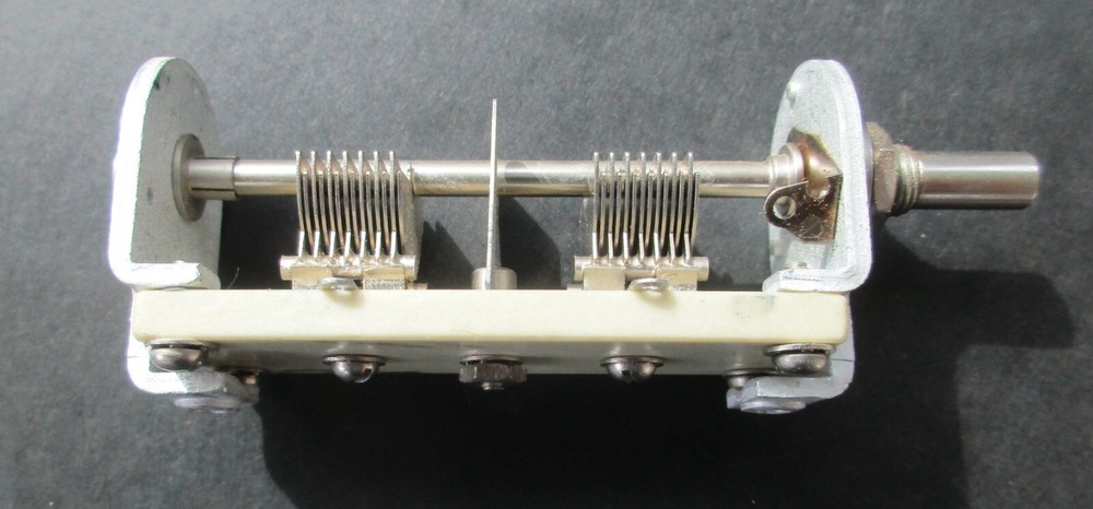 Hammarlund Air Variable Capacitor - HFD-50 Dual Sections