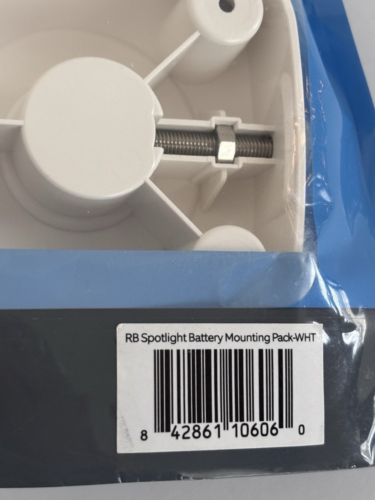Ring RB Spotlight Battery Mounting Pack WHITE New in Package