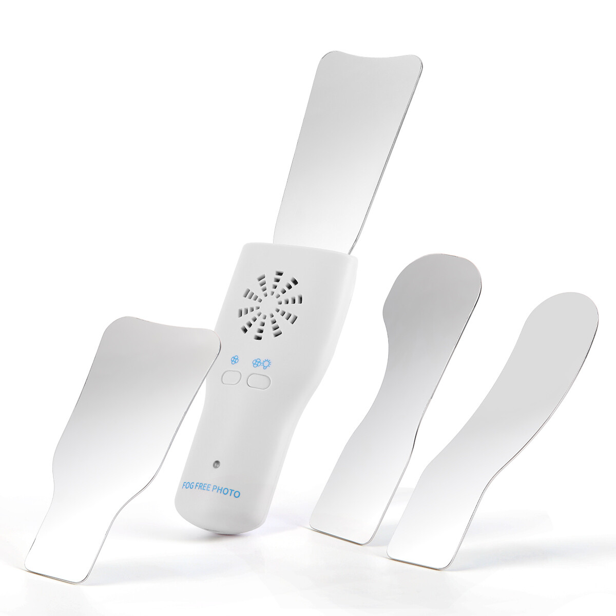 Dental Occlusal Mirror Fog Free Orthodontic LED Intra Oral Photo System 4 Mirror