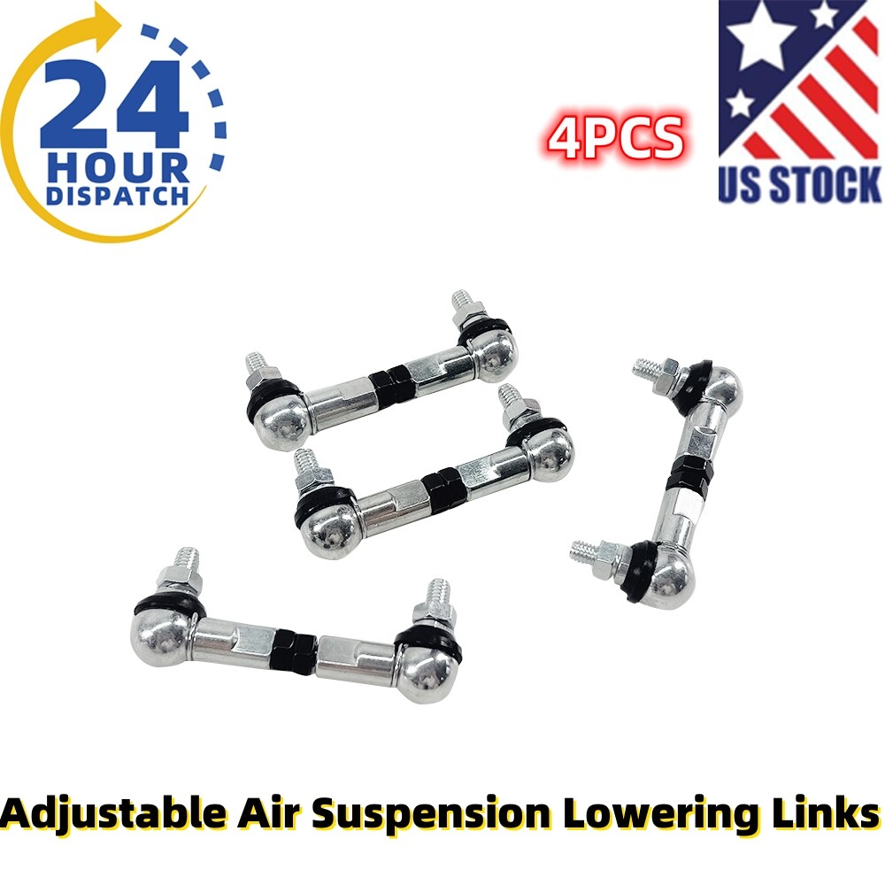 4pcs Adjustable Air Suspension Lowering Links for Porsche Cayenne 2003-2018 US