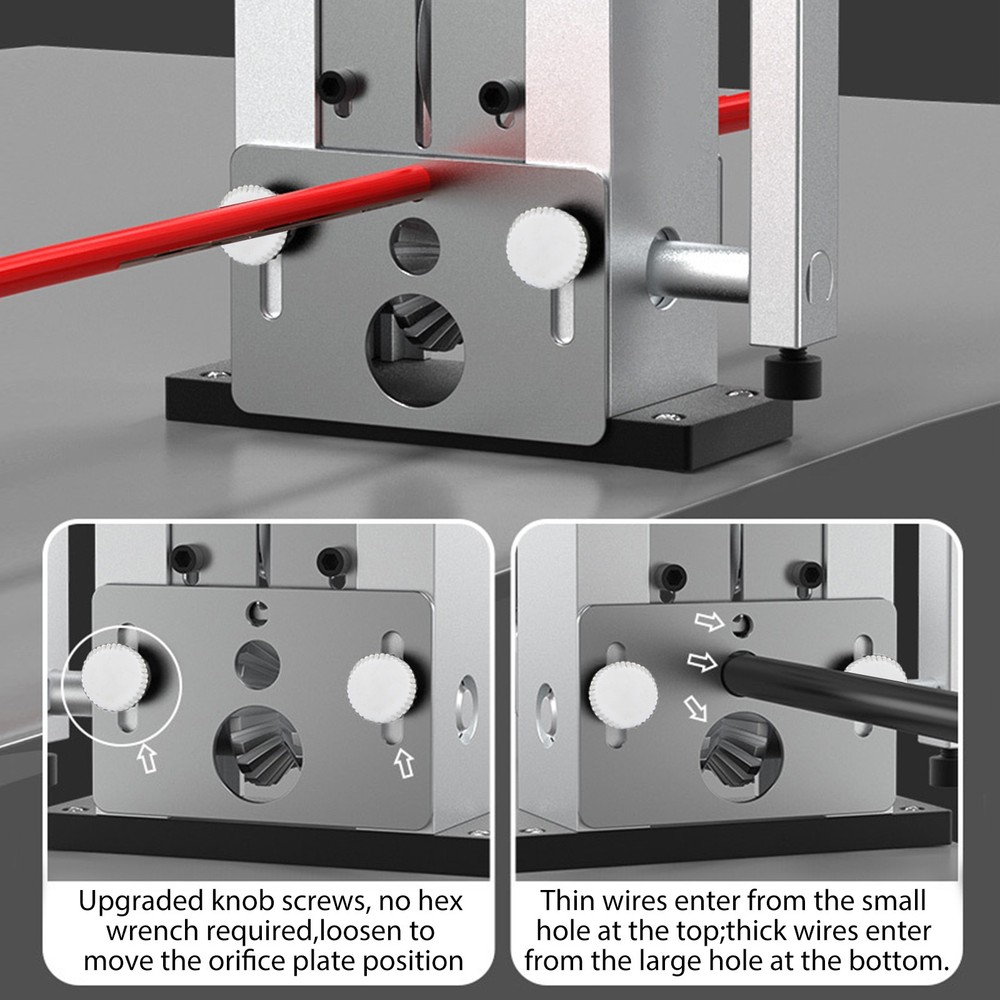 Portable Wire Stripping Machine Drill Powered Copper Cable Stripper Tool 1-25mm