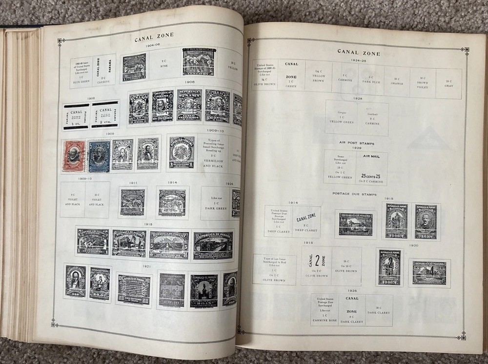 International Junior Postage Stamp Album 1930 Including Stamps