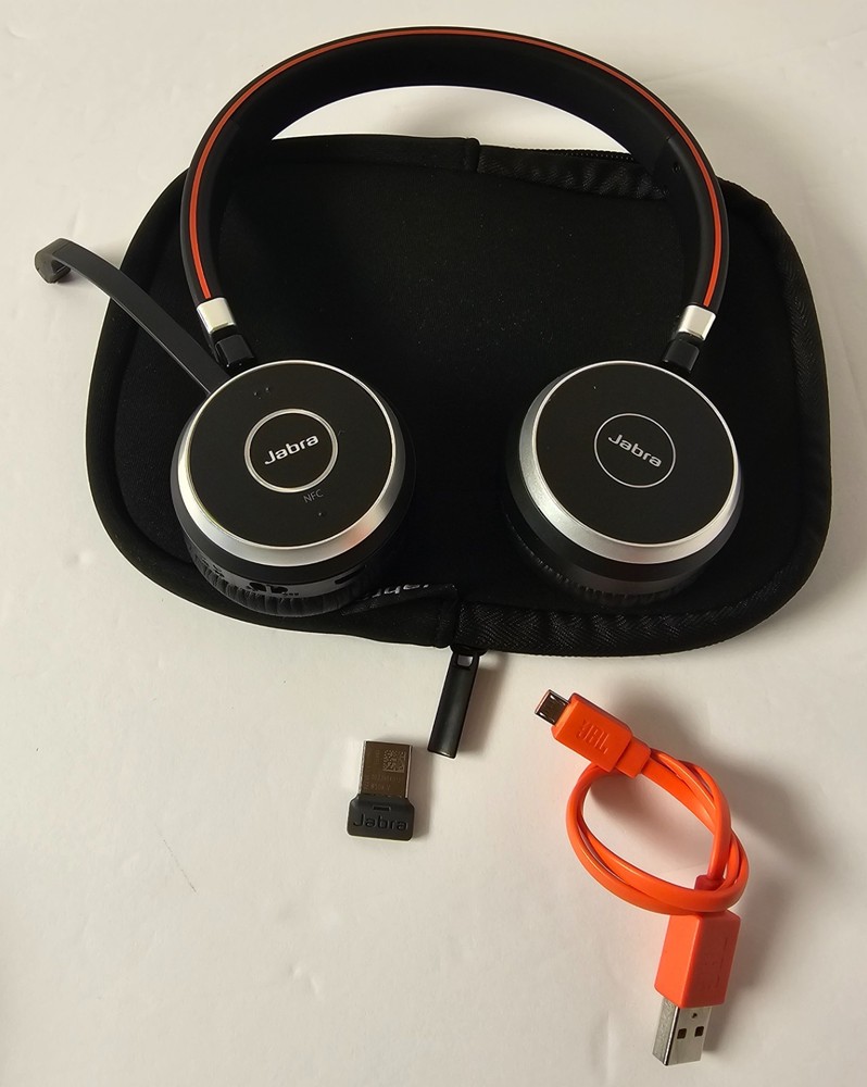 Jabra Evolve 65 MS Stereo Wireless Bluetooth Headset HSC018W