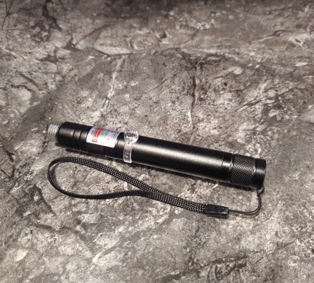 Rechargeable Green Laser Pointer Pen Astronomy Visible Beam Light