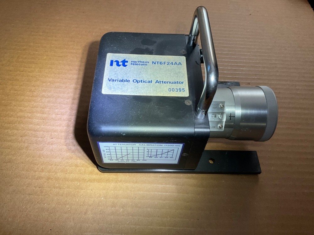 NORTHERN TELECOM NT6F24AA MANUAL VARIABLE OPTICAL ATTENUATOR