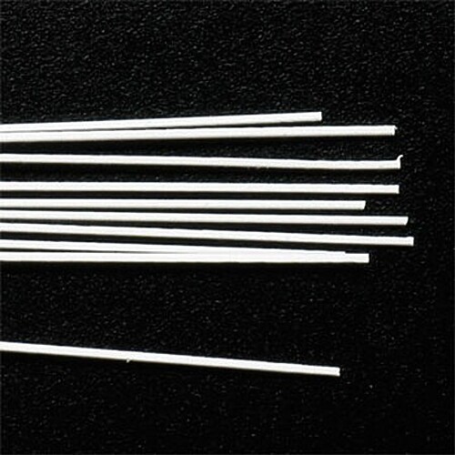 Evergreen Plastic Styrene Strips 2x2 HO (10) - Model Railroad Scratch Building