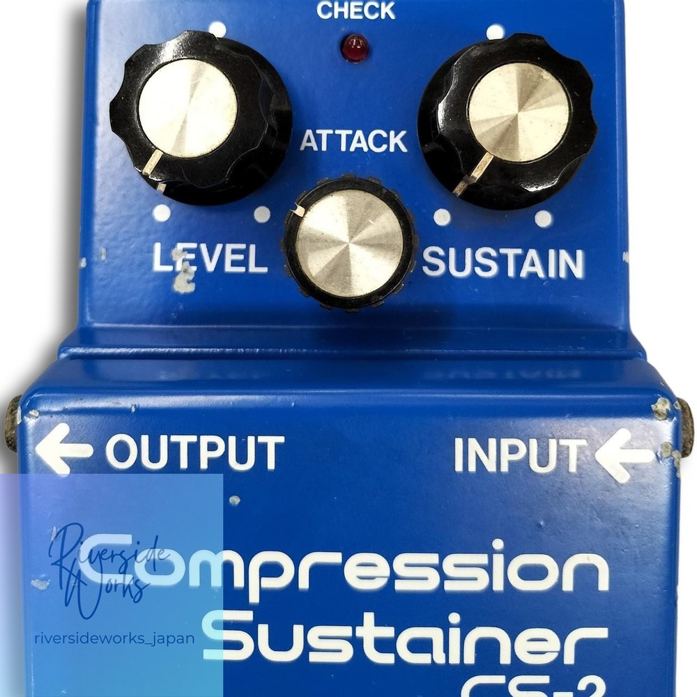 BOSS CS-2 Compressor Effects Pedal for Guitar JP