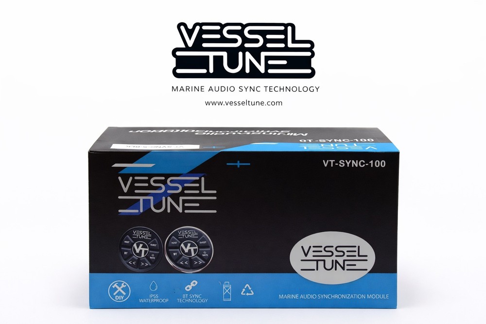 Vessel Tune Boat Audio Link Controller, Sync Audio