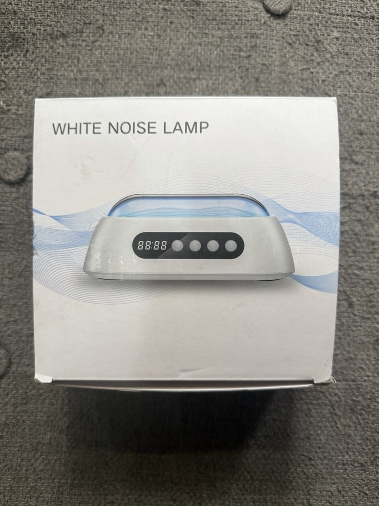 *TWO PACK White Noise Machine Bluetooth Speaker Night Light FY-B10 - White