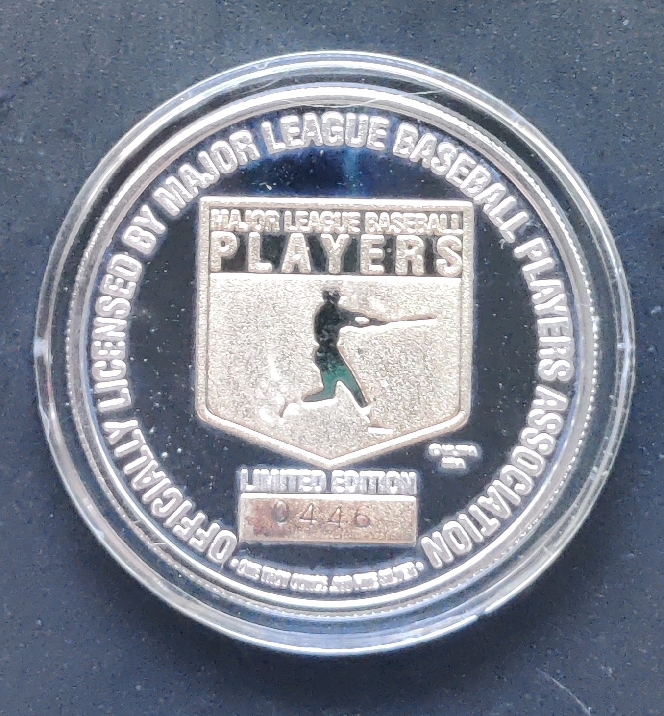 Highland Mint Alex Rodriguez Signature Series Baseball Coin .999 Silver 24K Gold