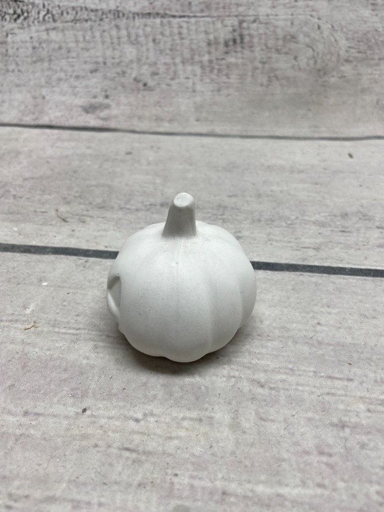 Ceramic Bisque Pumpkin Paint Ghost Halloween Fall Decor Set