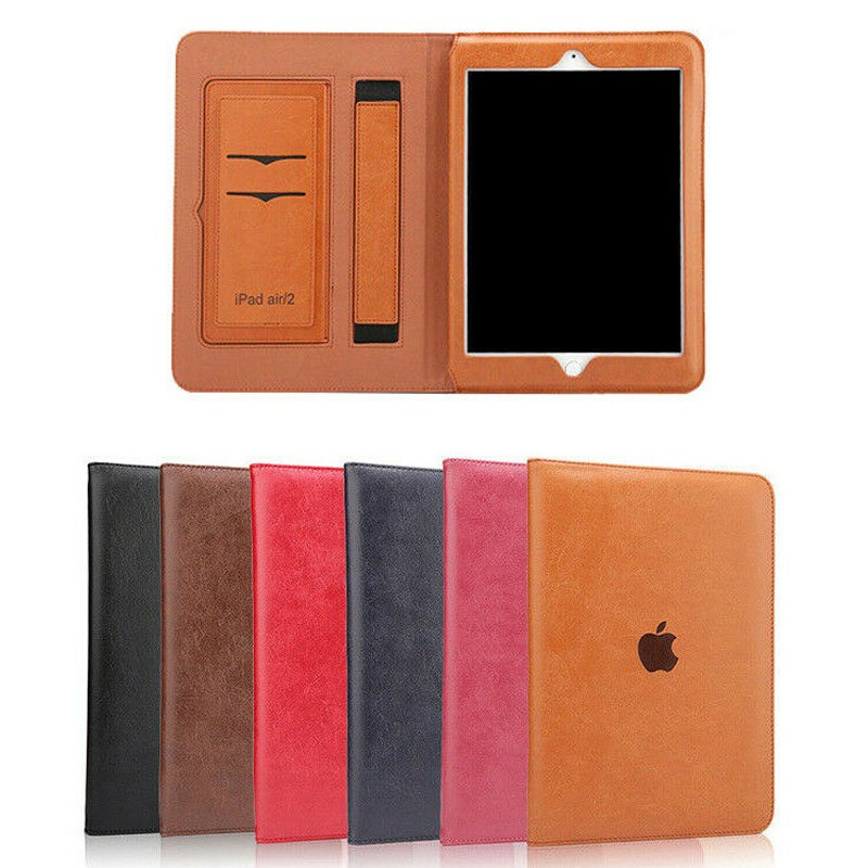 Leather Shockproof Case For iPad 6 7 8 9 10 11th Mini 5 4 3 2 Air 13 Pro 11 12.9