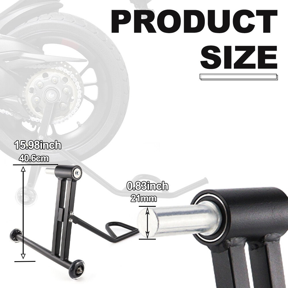 Single Arm Rear Paddock Stand Single Side Black Fit For Ducati Monster S2R 1000