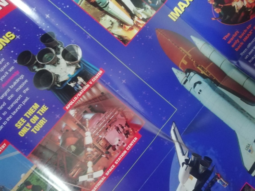 Florida Kennedy Space Centre Map 1999