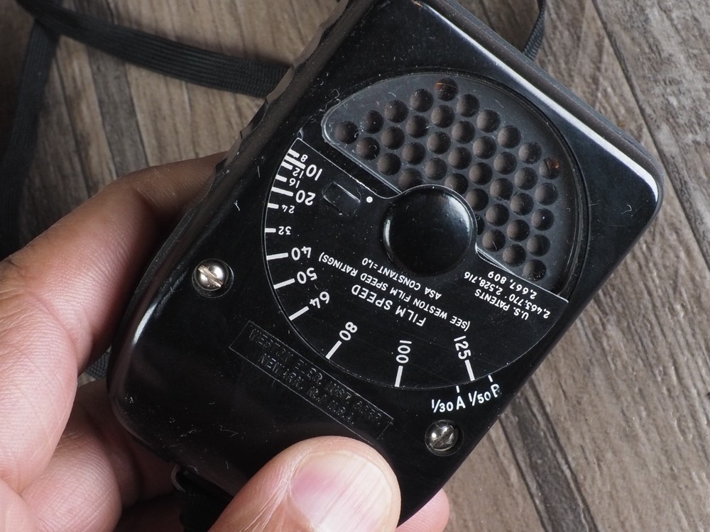 WORKS Weston Direct Reading Exposure Light Meter Model 853 w/ Original Case
