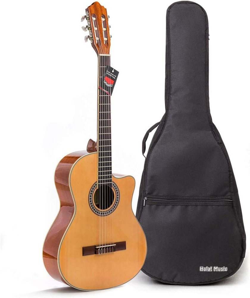 Cutaway Classical Guitar with Savarez™ Nylon Strings by ™, Full Size