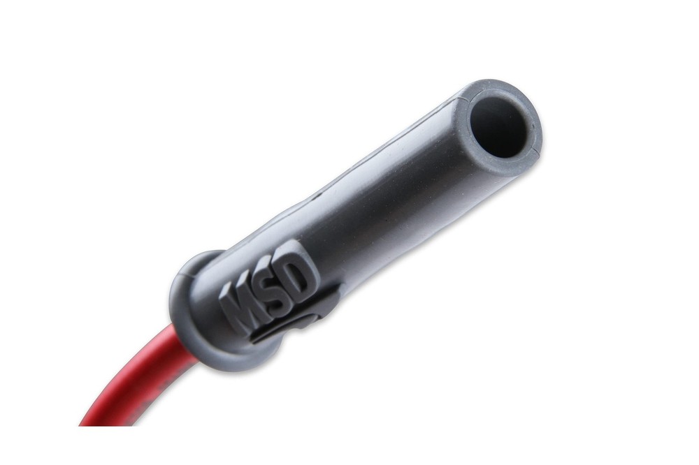 MSD 32819 Super Conductor Spark Plug Wire Set, Red
