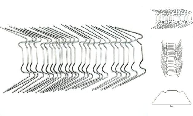 Mini Greenhouse Clips for Hanging - 100Pcs Stainless Steel Clips Green House