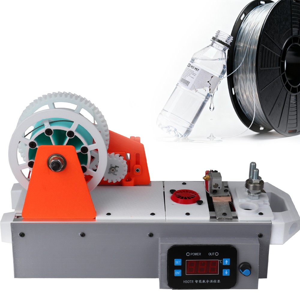 3D Printer Extruders Desktop Filament Maker Machine Pastic Bottles Pultruded US