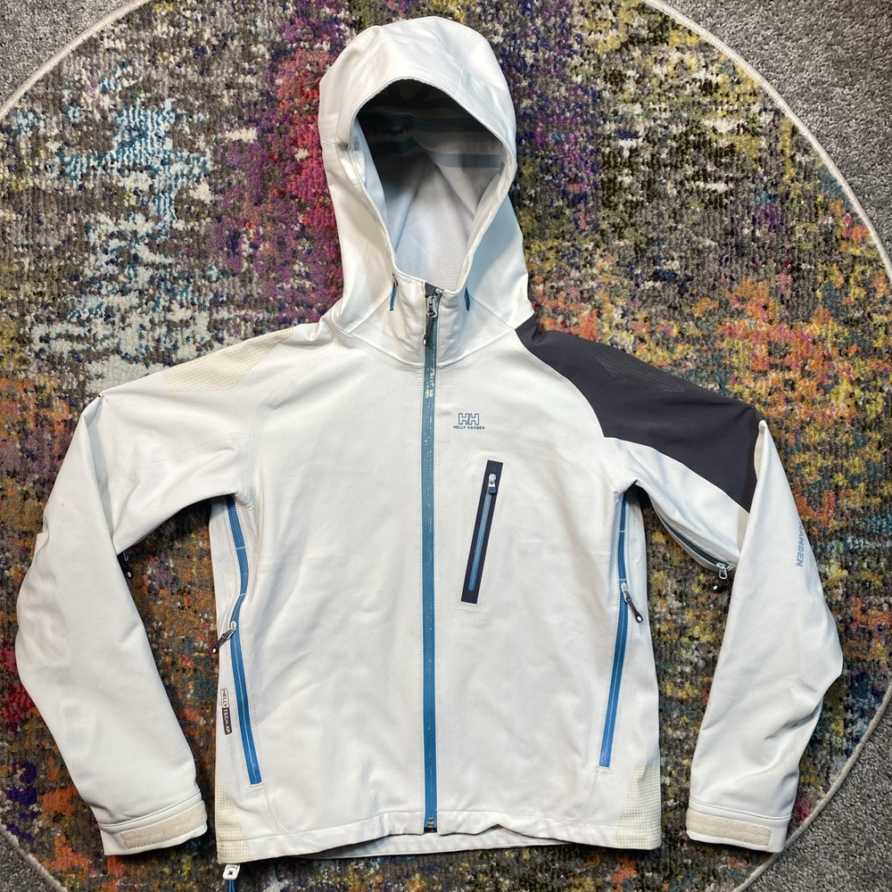 Helly Hansen Snowboard Jacket Women S Off White Helly Tech Ski Shell Seam Sealed