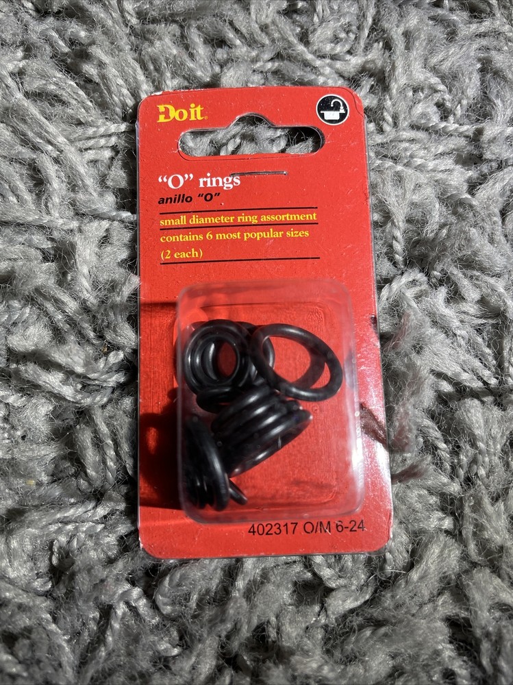 Do it Assorted Small O-Rings (12-Piece) 402317 Assorted