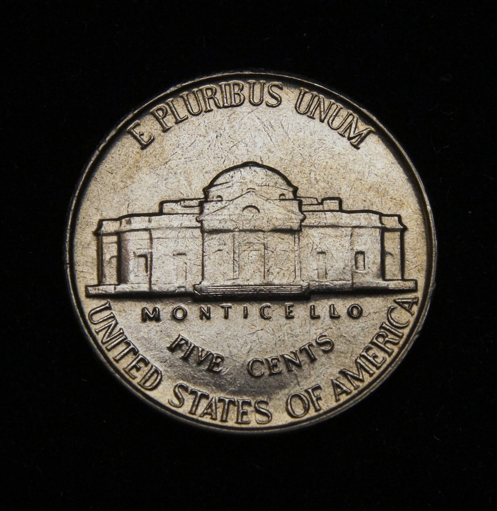 1957 Jefferson Nickel BU Full Steps