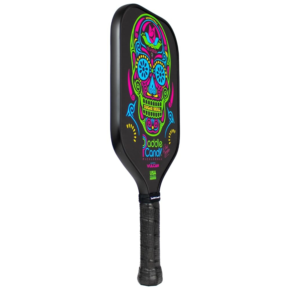 | Paddle Candy Sugar Skull Pickleball Paddle | Hybrid Performance | Polypropy...