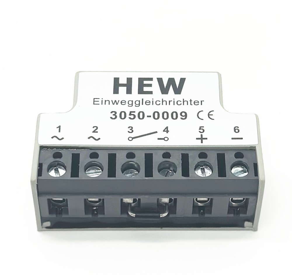 HEW Einweggleichrichter 3050-0009 half-wave Brake Rectifier module