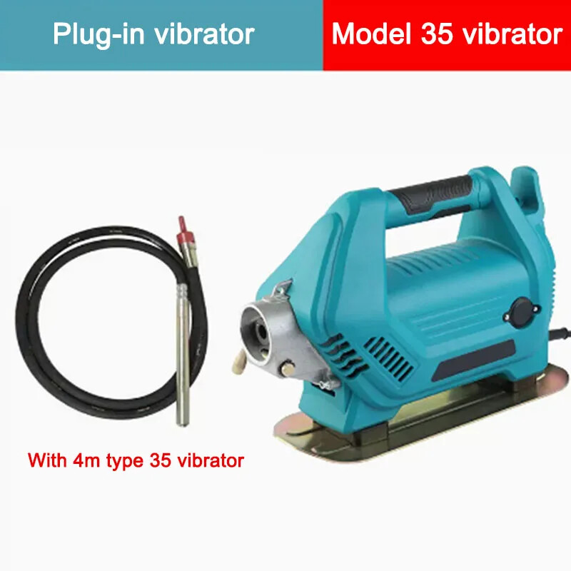 Single Phase Insertion Concrete Vibrator Portable High Frequency Vibrator