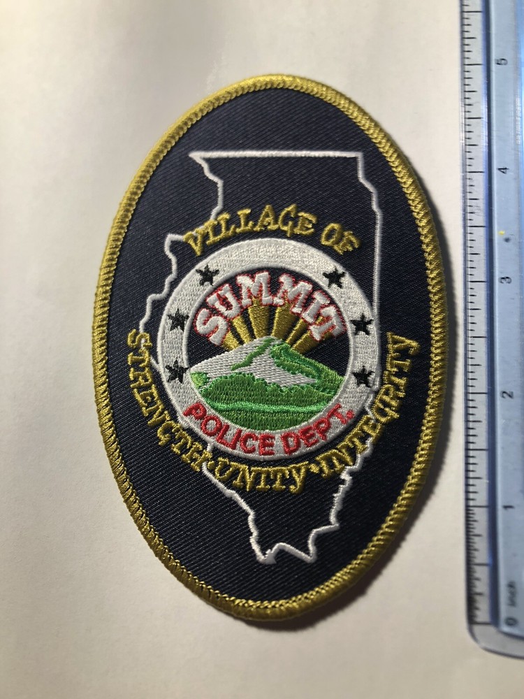 Summit Illinois Police Patch