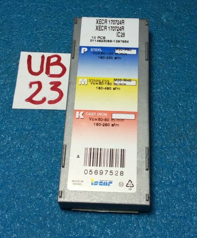 ISCAR XECR 170724R IC28 INSERT 10 PCS