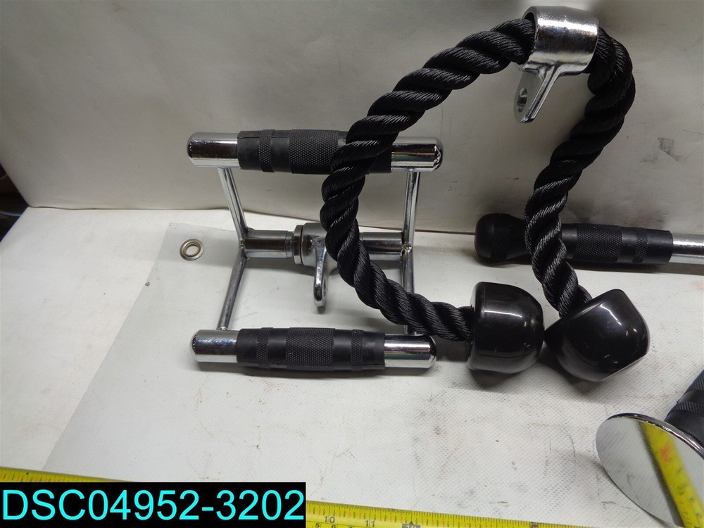 SIMPLY TRICEPS PULL DOWN ATTACHMENT SET