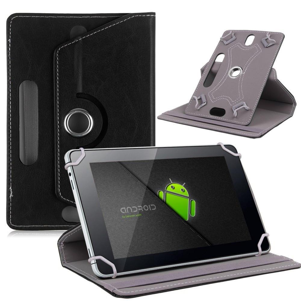 360?Folio PU Leather Box Case Cover For Acer Iconia Android PC Tablet w/ Styus
