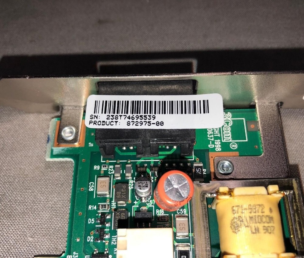 3COM US ROBOTICS 0637 872975-00 MODEM CARD